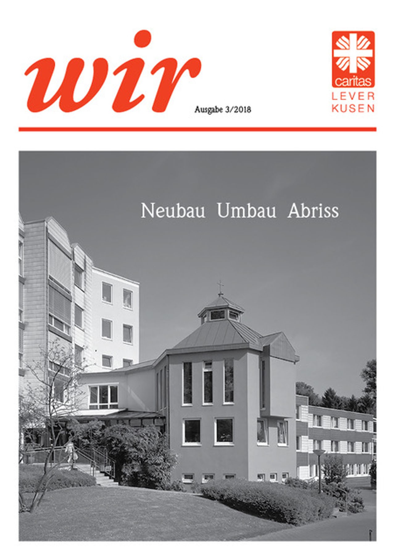 Titelbild der WIR Zeitung Ausgabe 3-2018