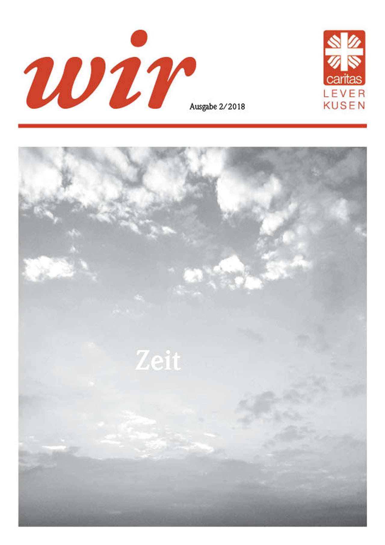 Titelbild der WIR Zeitung Ausgabe 2-2018