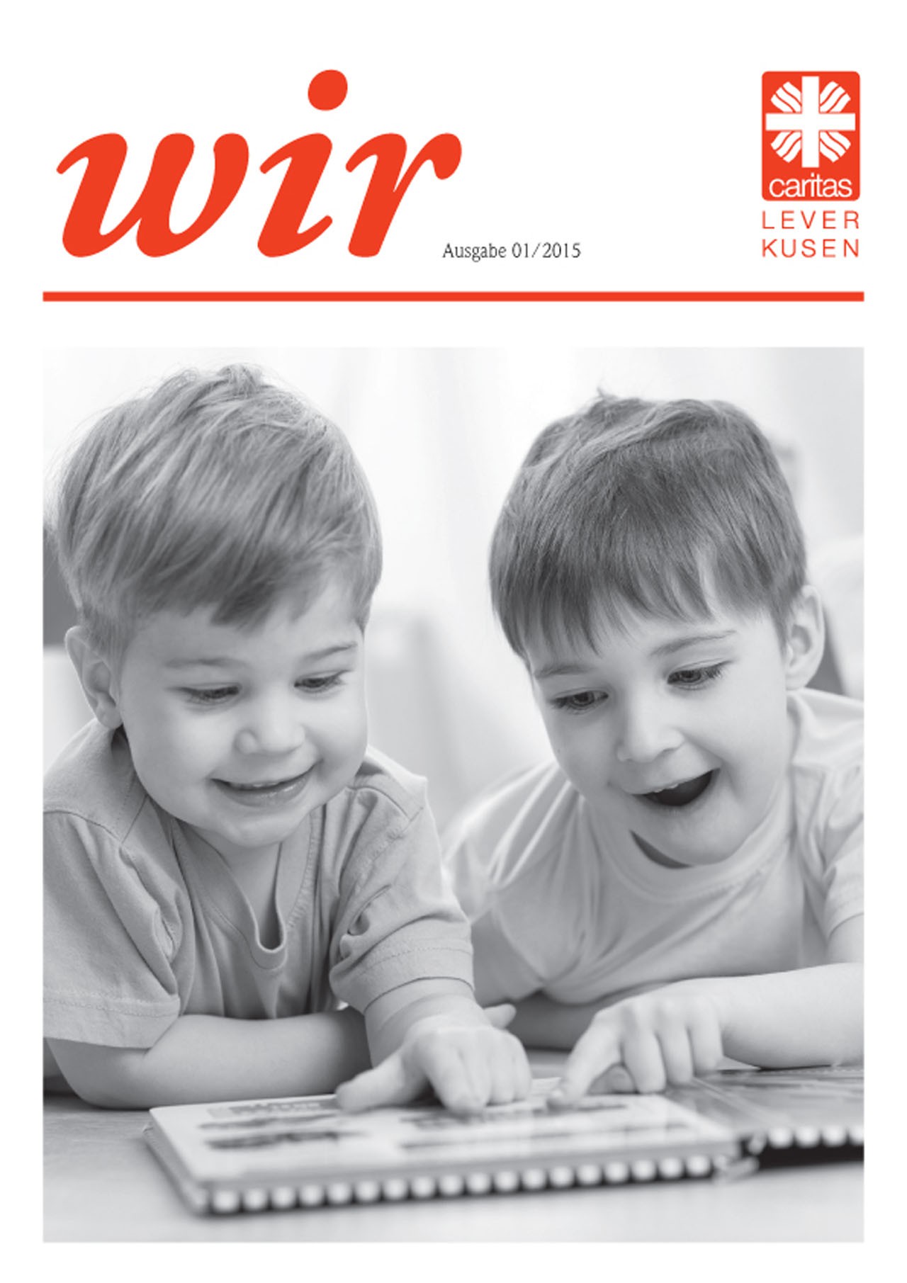 Titelbild der WIR Zeitung Ausgabe 1-2015