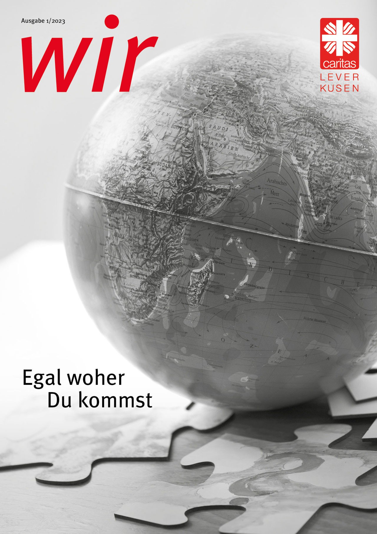 Titelbild der WIR Zeitung Ausgabe 1-2023