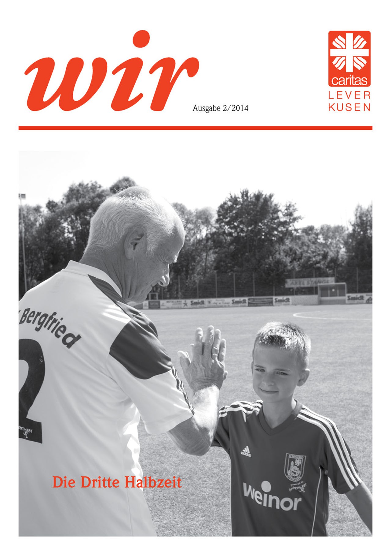 Titelbild der WIR Zeitung Ausgabe 2-2014