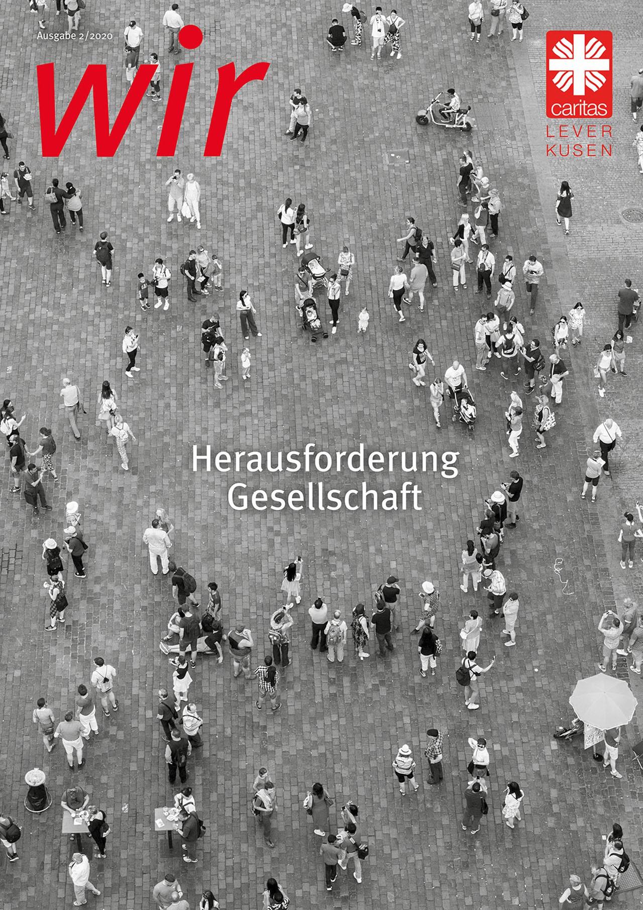 Titelbild der WIR Zeitung Ausgabe 2-2020