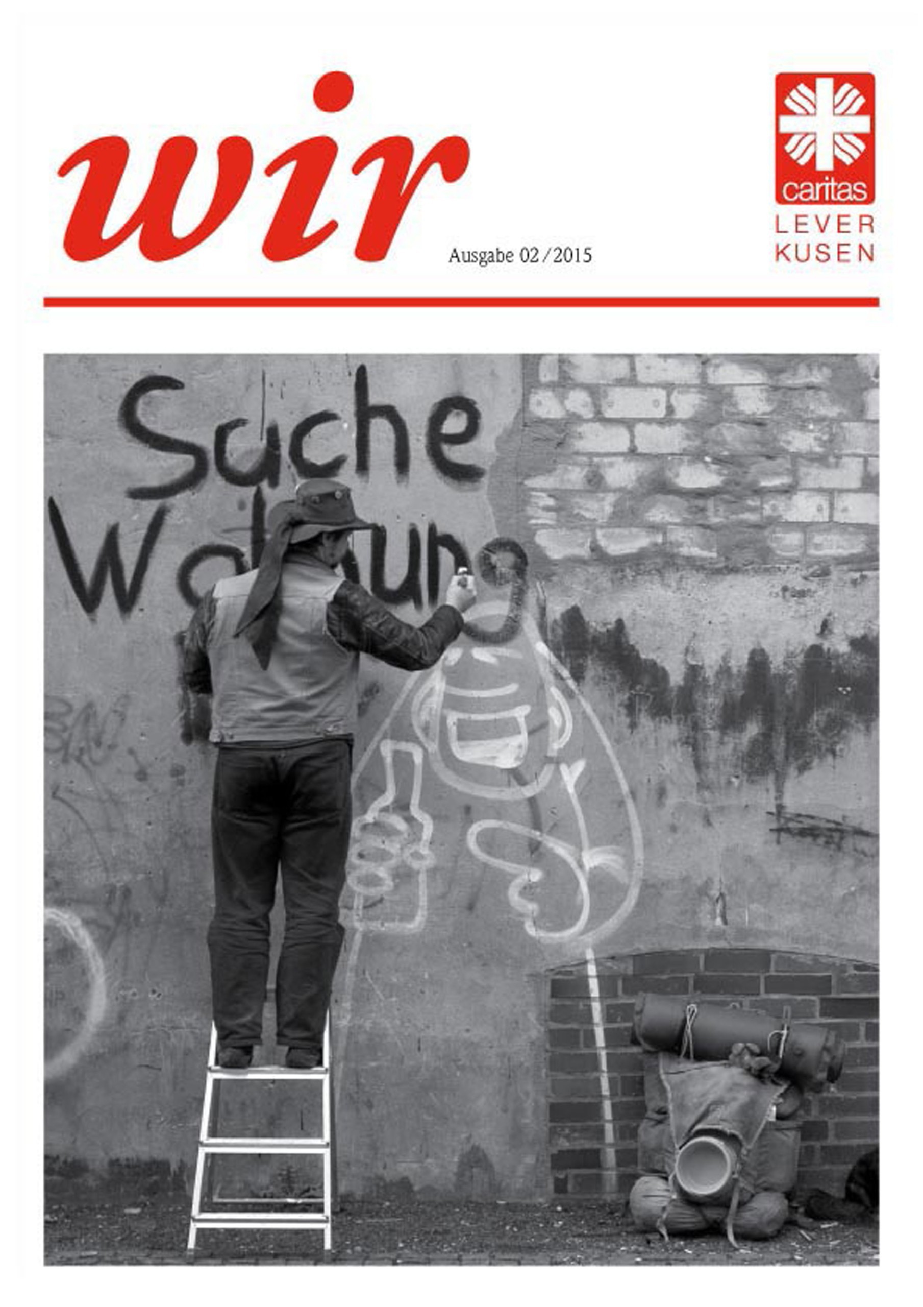 Titelbild der WIR Zeitung Ausgabe 2-2015