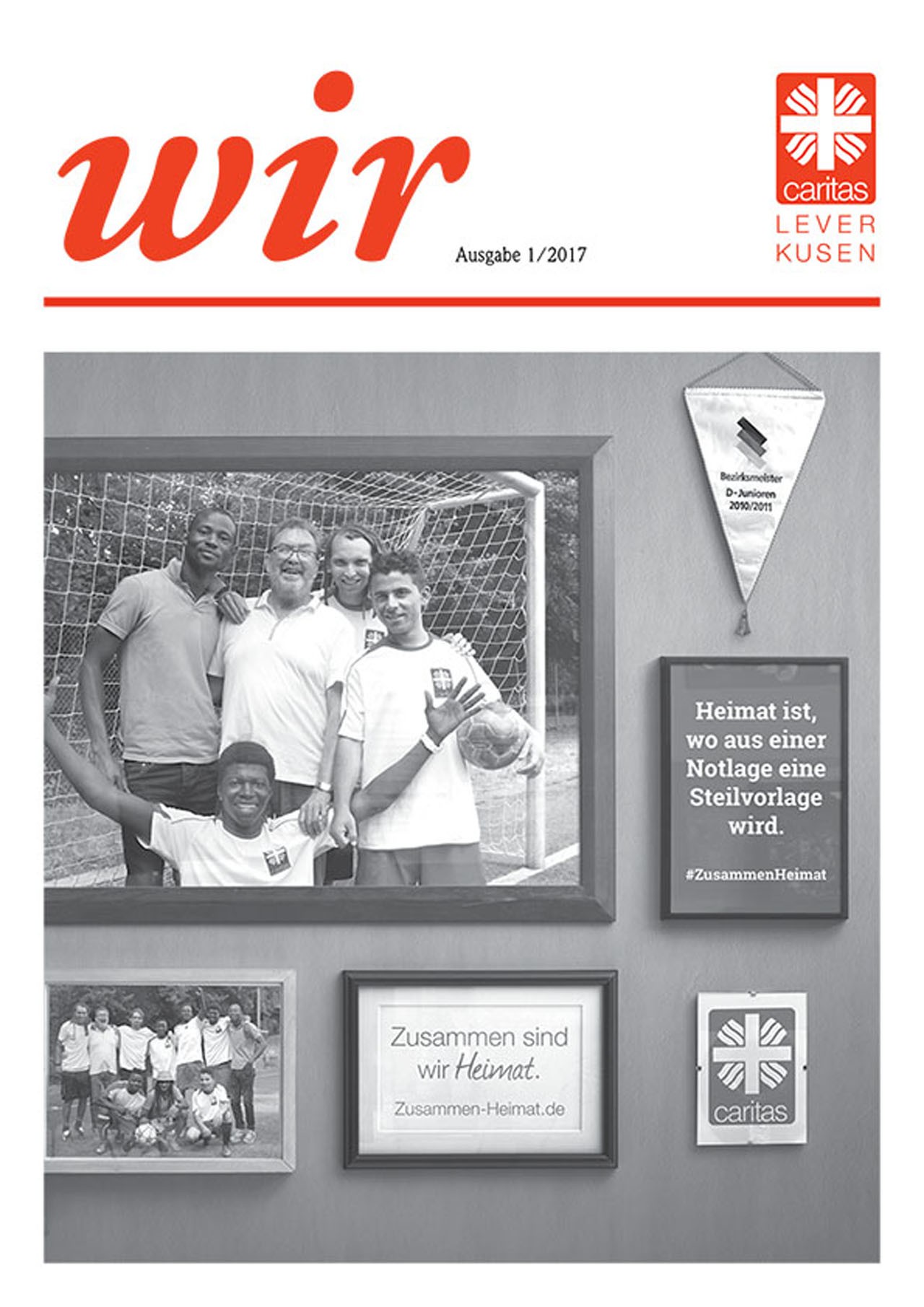 Titelbild der WIR Zeitung Ausgabe 1-2017