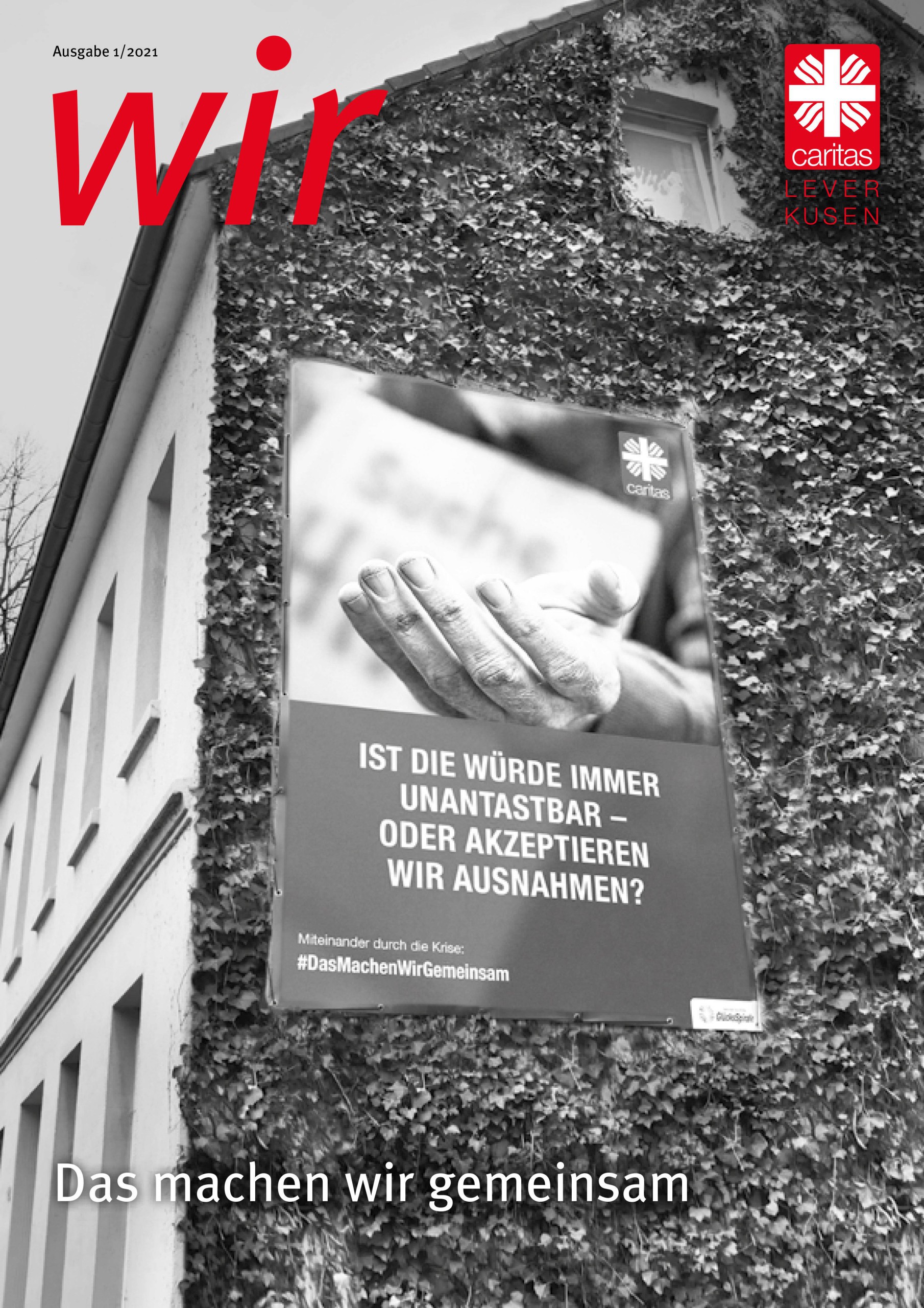 Titelbild der WIR Zeitung Ausgabe 1-2021