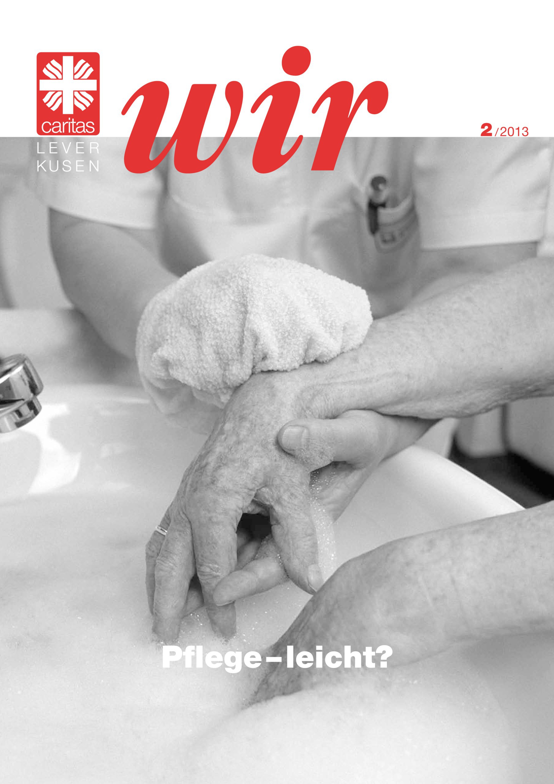 Titelbild der WIR Zeitung Ausgabe 2-2013