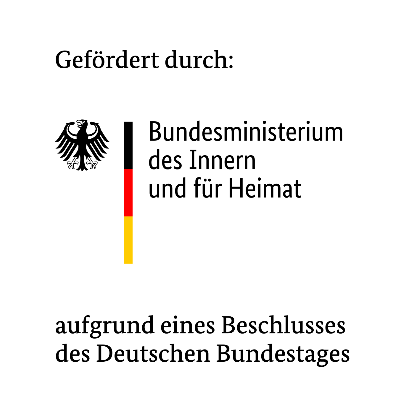 Logo des Bundesministeriums des Innern und für Heimat